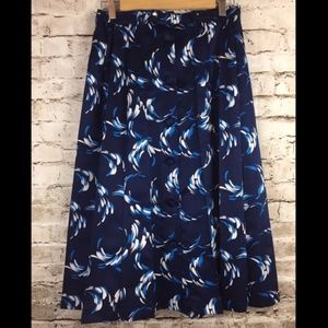 Vintage Pleated Skirt Swiss Made Belt